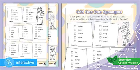 odd one out synonyms|Synonyms for odd one out in English .